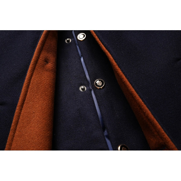 Manteau d'hiver mi-long élégant - Castiel