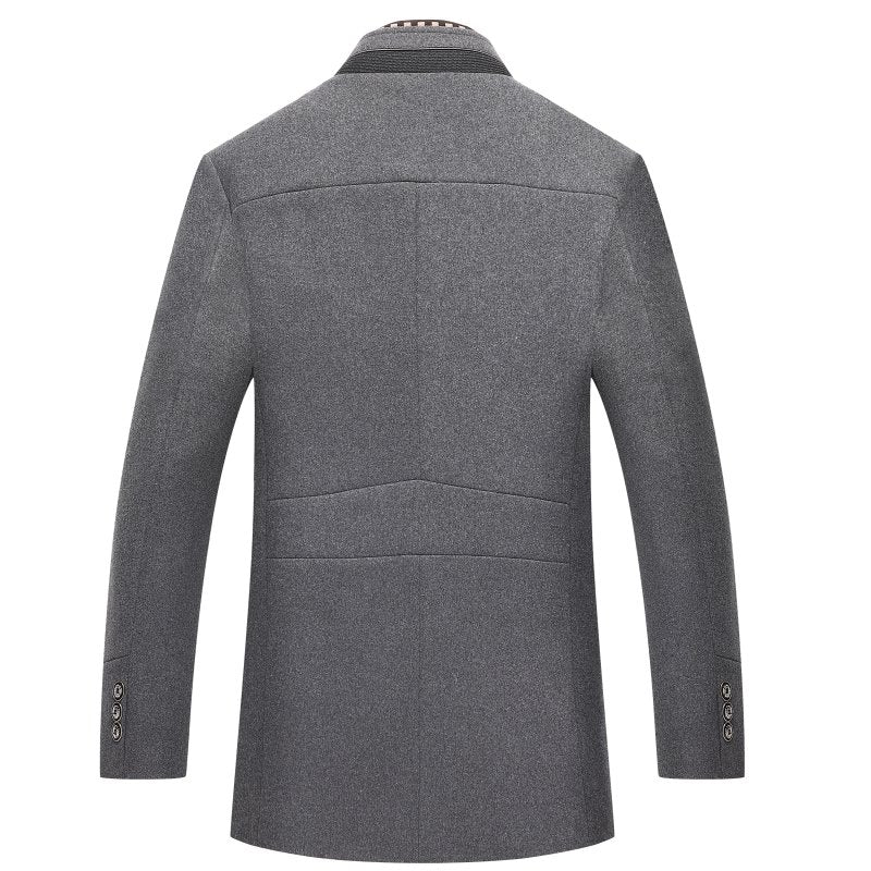 Manteau d'hiver mi-long élégant - Castiel