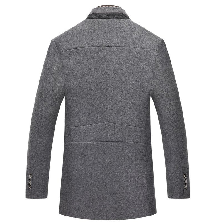 Manteau d'hiver mi-long élégant - Castiel