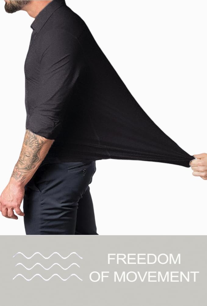 Men's Slim-Fit Shirt Spring 2025 – Wrinkle-Free – David