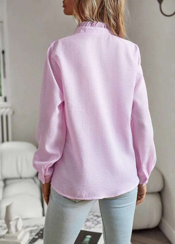 Elisabetta | camicia elegante con polsini progettata a maniche lunghe