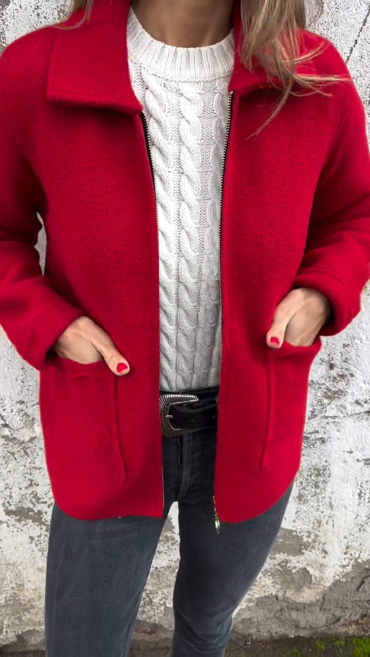 Madeleine - Manteau luxueux et chaud, alliant élégance et confort pour l'hiver