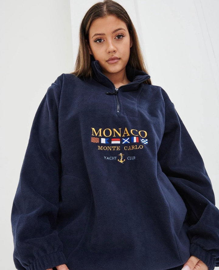 Monaco | Bluza męska z zamkiem