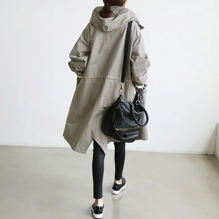 Andréa - Elegant waterproof trench coat