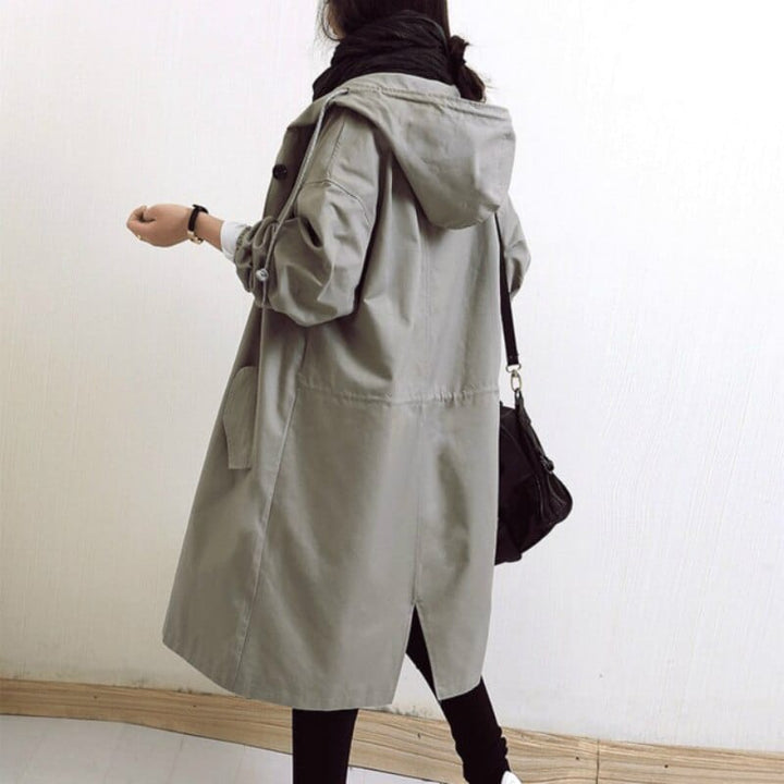 Andréa - Elegant waterproof trench coat