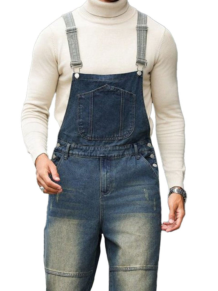 Soroush | Męski vintage ogrodniczki z denimu