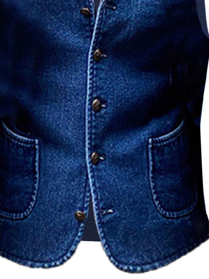 Kyle | Retro-Denim-Weste für Herren