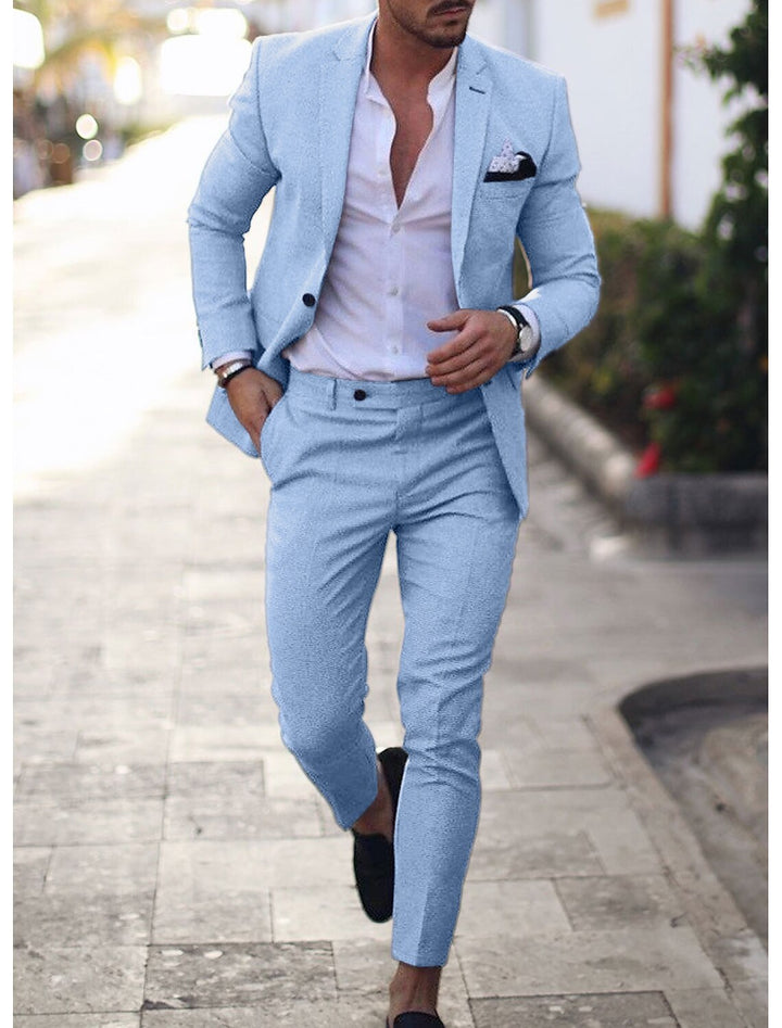 Indigo - Ensemble 2 pièces de costume formel pour hommes