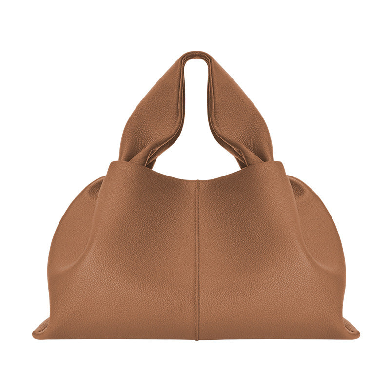 Melanie - Sac suspendu cabas vintage en cuir souple