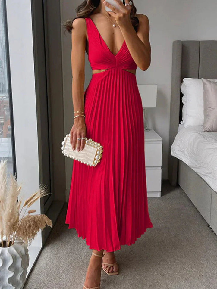 Robe en Satin Premium Élégante – Silhouette Parfaite et Raffinement pour Toutes les Occasions