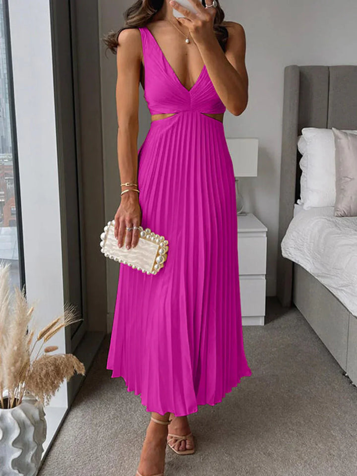 Robe en Satin Premium Élégante – Silhouette Parfaite et Raffinement pour Toutes les Occasions