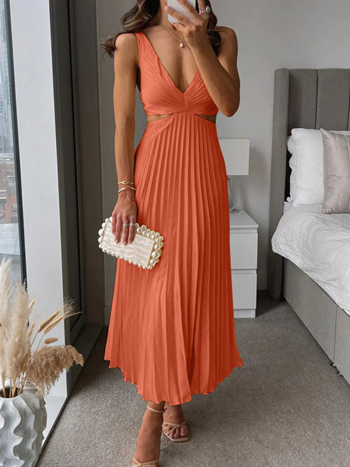 Robe en Satin Premium Élégante – Silhouette Parfaite et Raffinement pour Toutes les Occasions