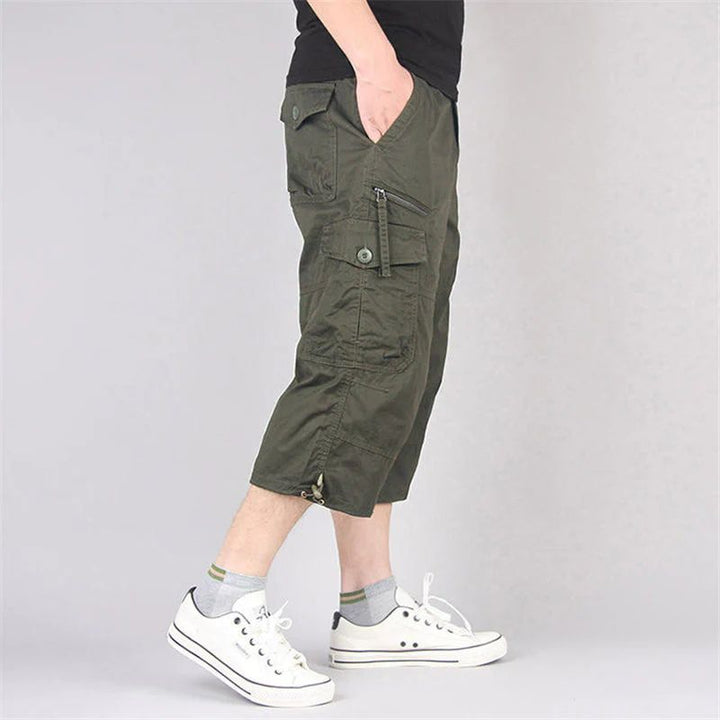 Pantacourt cargo homme multi-poches – Style utilitaire, parfait pour l'été et les activités outdoor