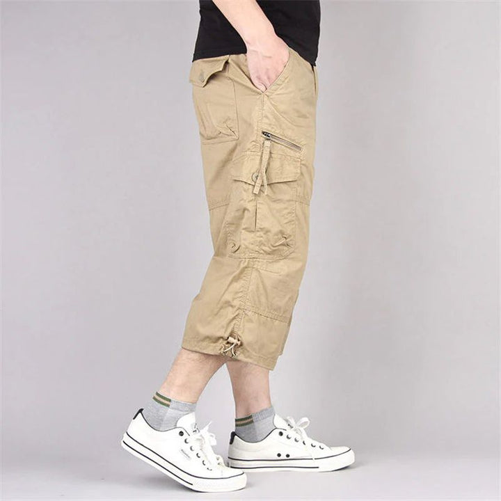 Pantacourt cargo homme multi-poches – Style utilitaire, parfait pour l'été et les activités outdoor