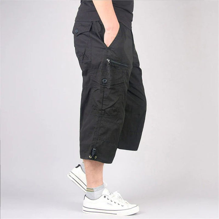 Pantacourt cargo homme multi-poches – Style utilitaire, parfait pour l'été et les activités outdoor
