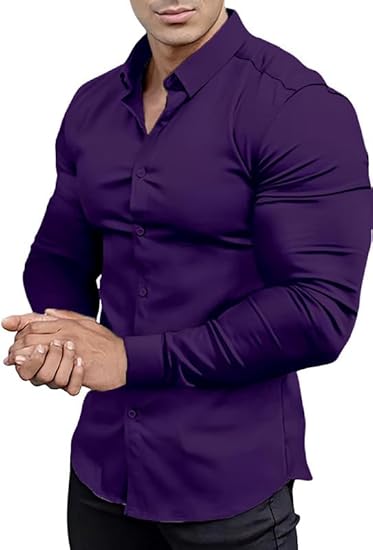 Men's Slim-Fit Shirt Spring 2025 – Wrinkle-Free – David