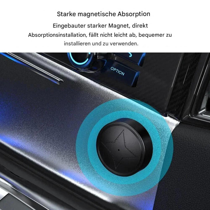 Kompaktowy magnetyczny lokalizator GPS – śledzenie w czasie rzeczywistym dla pojazdów, zwierząt domowych i cennych przedmiotów – ładowany przez USB