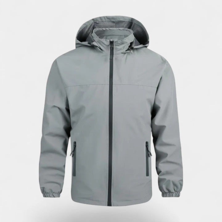 Curie Paris | Veste imperméable et coupe-vent pour homme avec capuche - Imperméable et coupe-vent