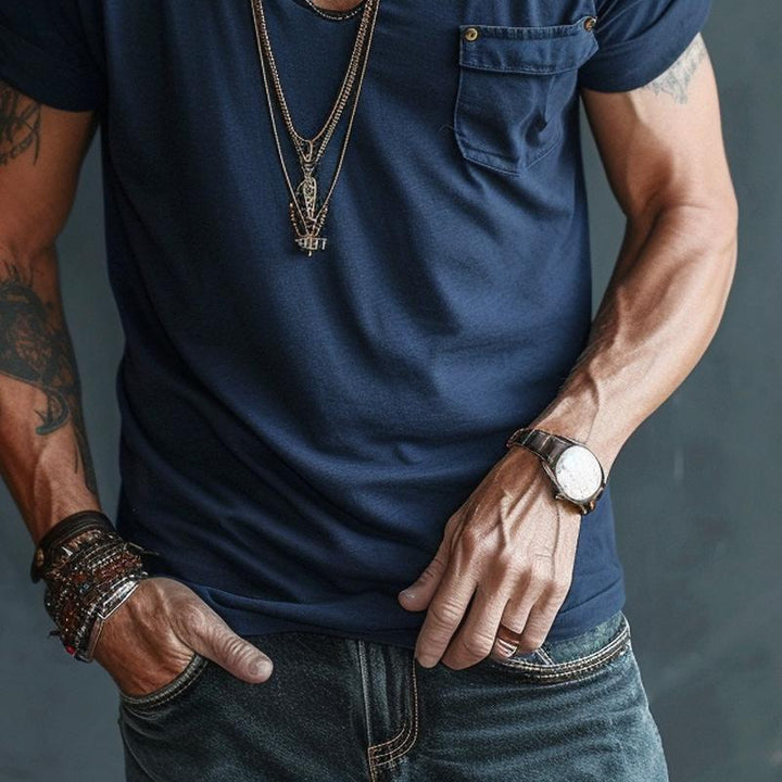 Resistente | Maglione aderente casual da uomo