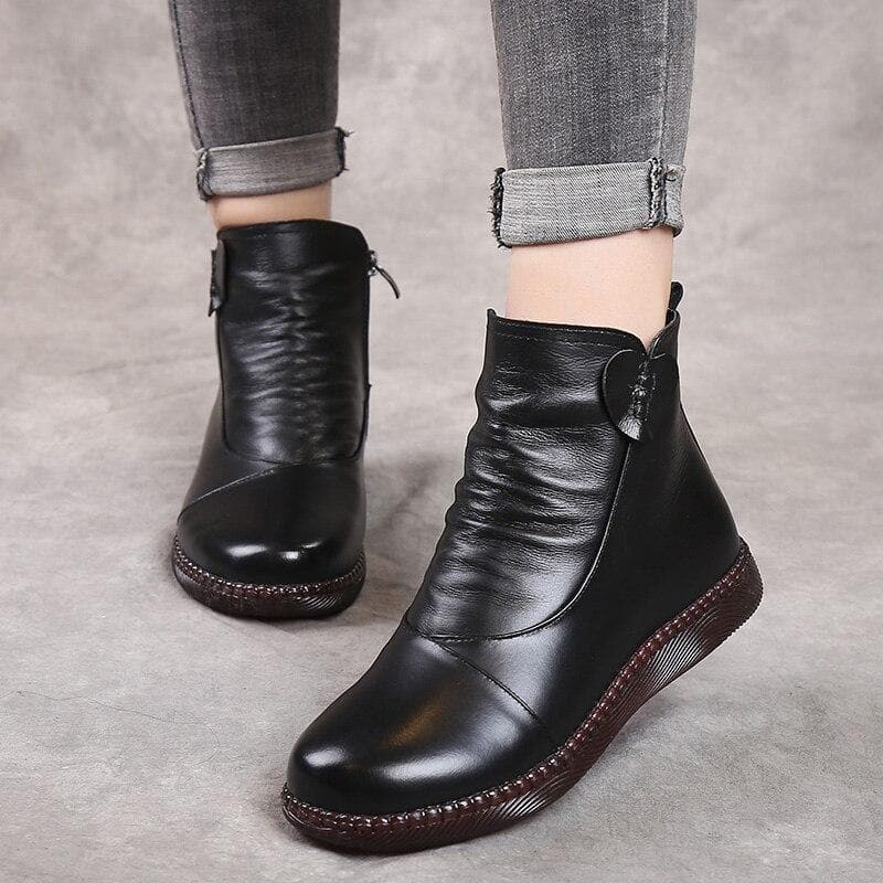 Jennifer - Bottes en cuir pour femme