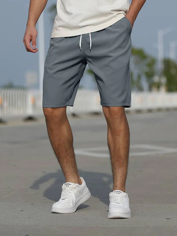 Short décontracté homme avec cordon – Confort léger, idéal pour été, sport et détente