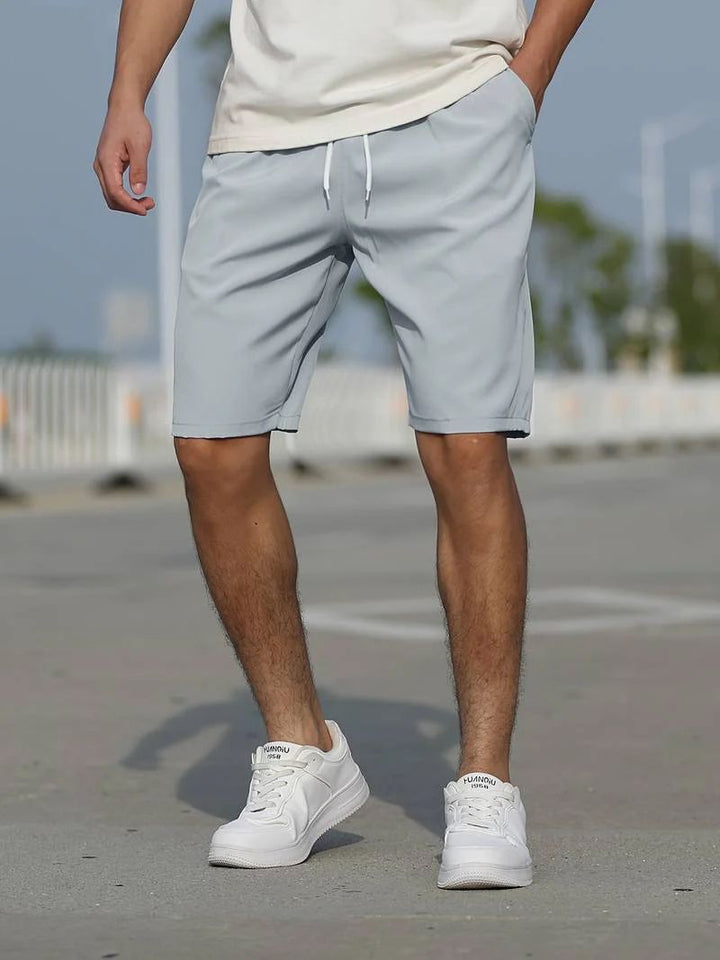 Short décontracté homme avec cordon – Confort léger, idéal pour été, sport et détente