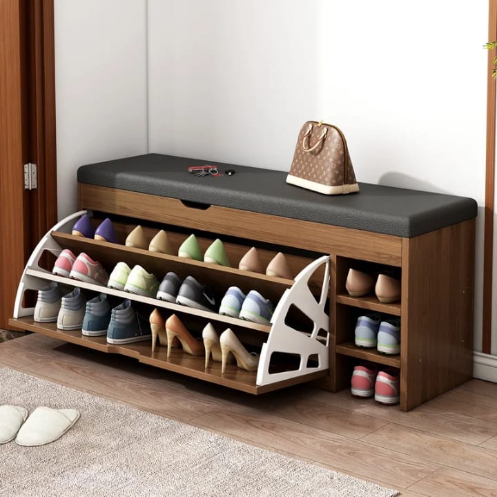 Armadio per scarpe Bucket Flip - Elegante contenitore per scarpe | Casa Moderna