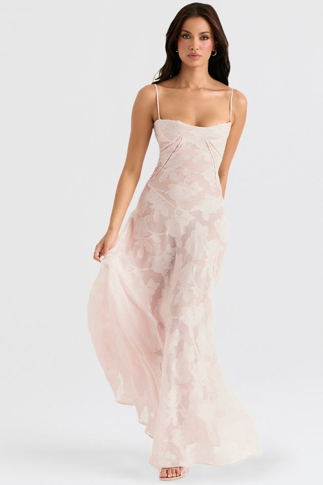 Robe Romantique en Dentelle Vintage avec Tissu Lamé Scintillant – Élégance et Raffinement pour Occasions Spéciales