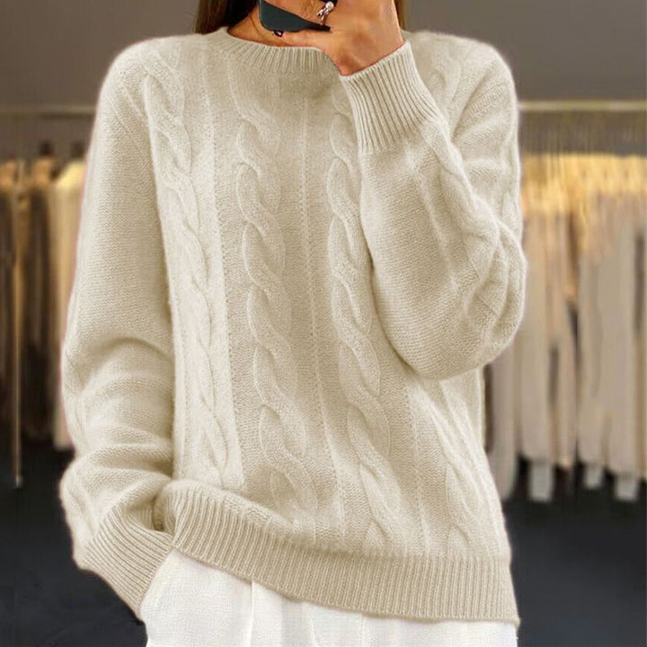 Bohdana | Pull tricoté chaud et chic pour femmes