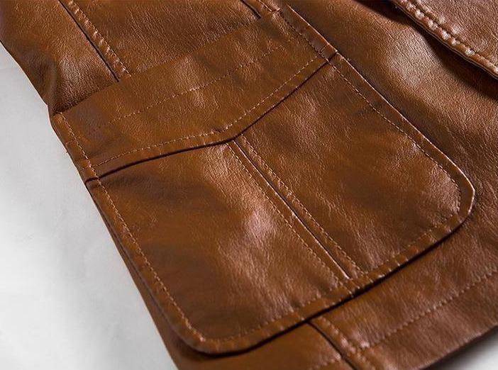 Blazer en cuir formel - Bartholomew