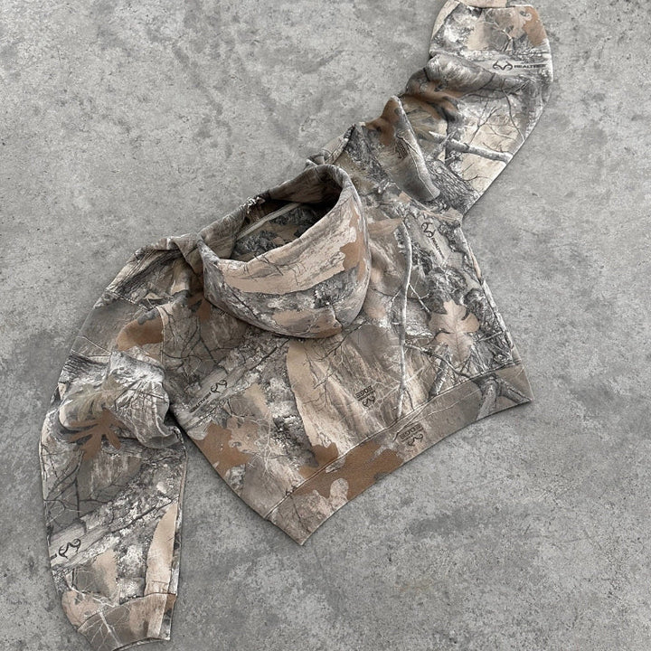 Veste à Capuche Camo pour Hommes - Basil