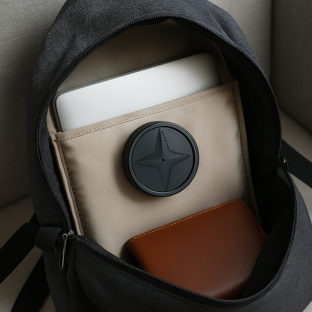 Kompaktowy magnetyczny lokalizator GPS – śledzenie w czasie rzeczywistym dla pojazdów, zwierząt domowych i cennych przedmiotów – ładowany przez USB