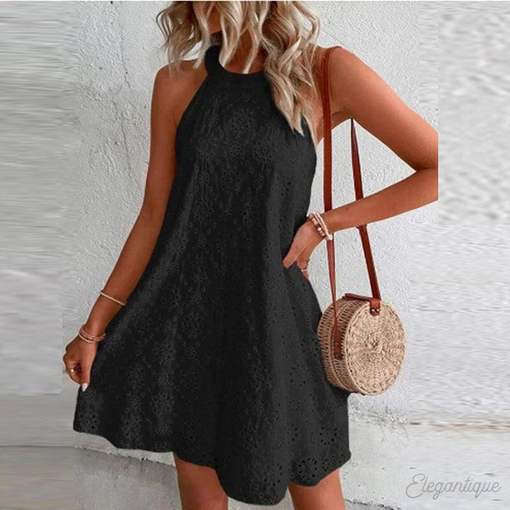 Tess - Vestito in pizzo a fianchi