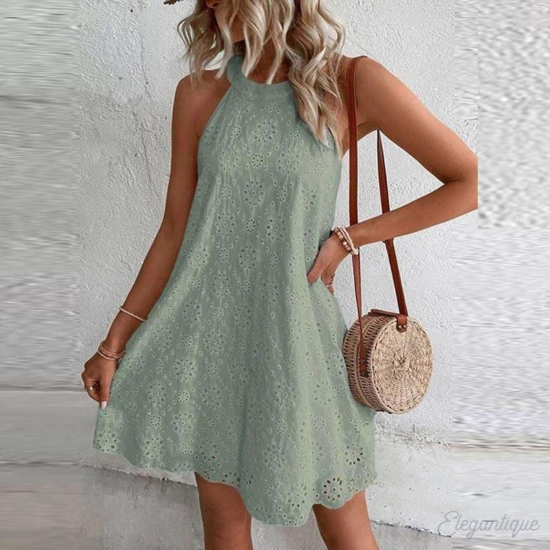 Tess - Vestito in pizzo a fianchi