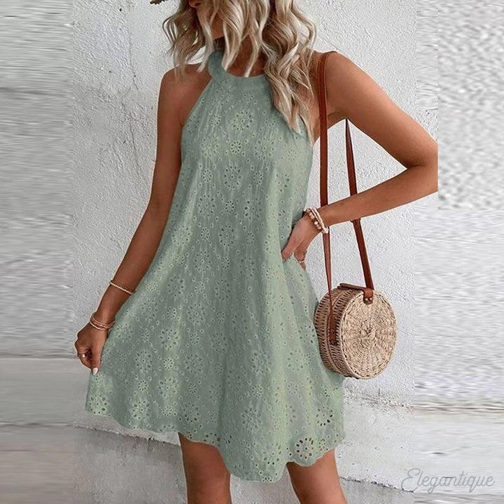 Tess - Vestito in pizzo a fianchi