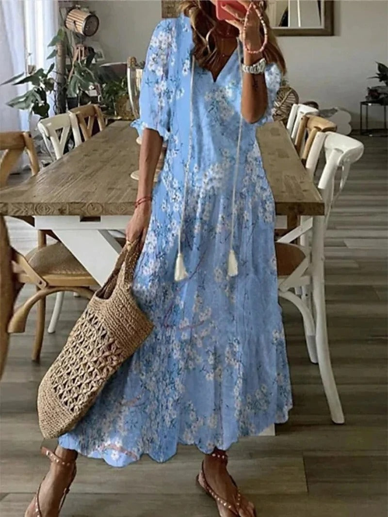 Robe longue d'été pour femme - Jessamyn