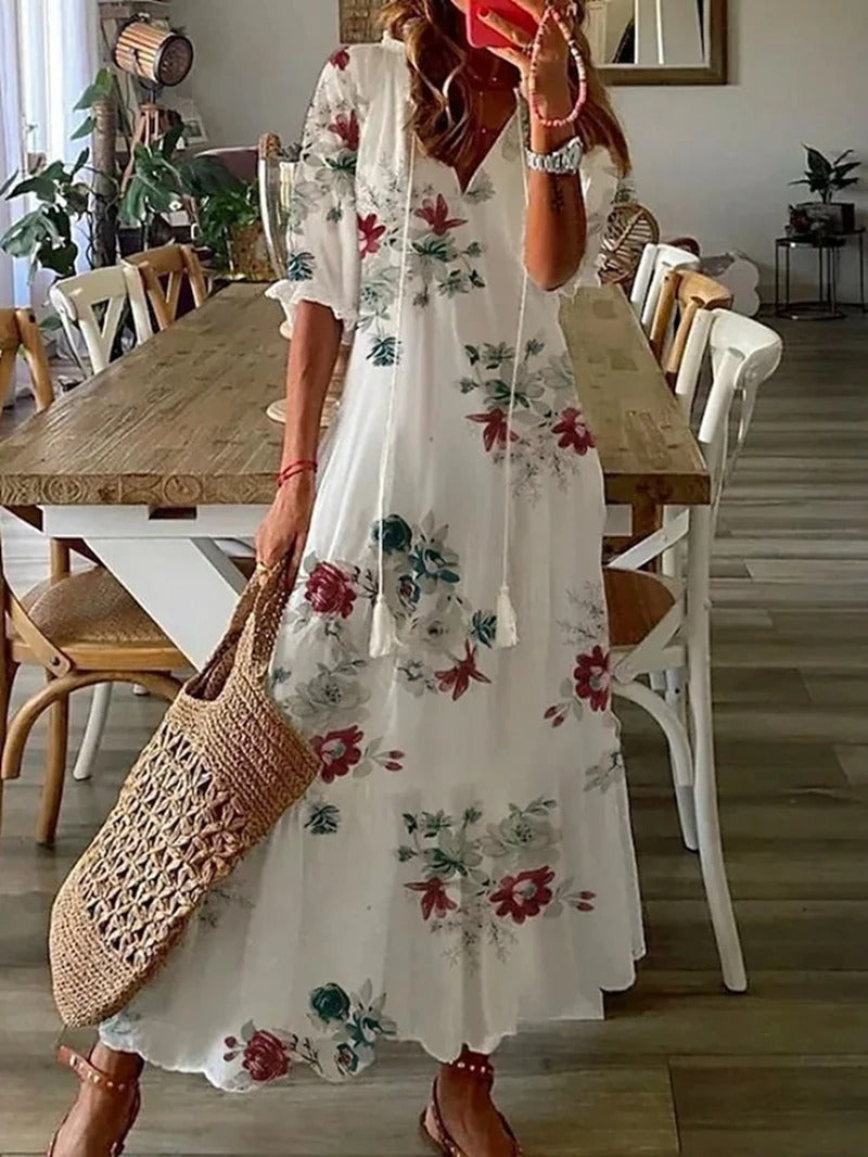 Robe longue d'été pour femme - Jessamyn