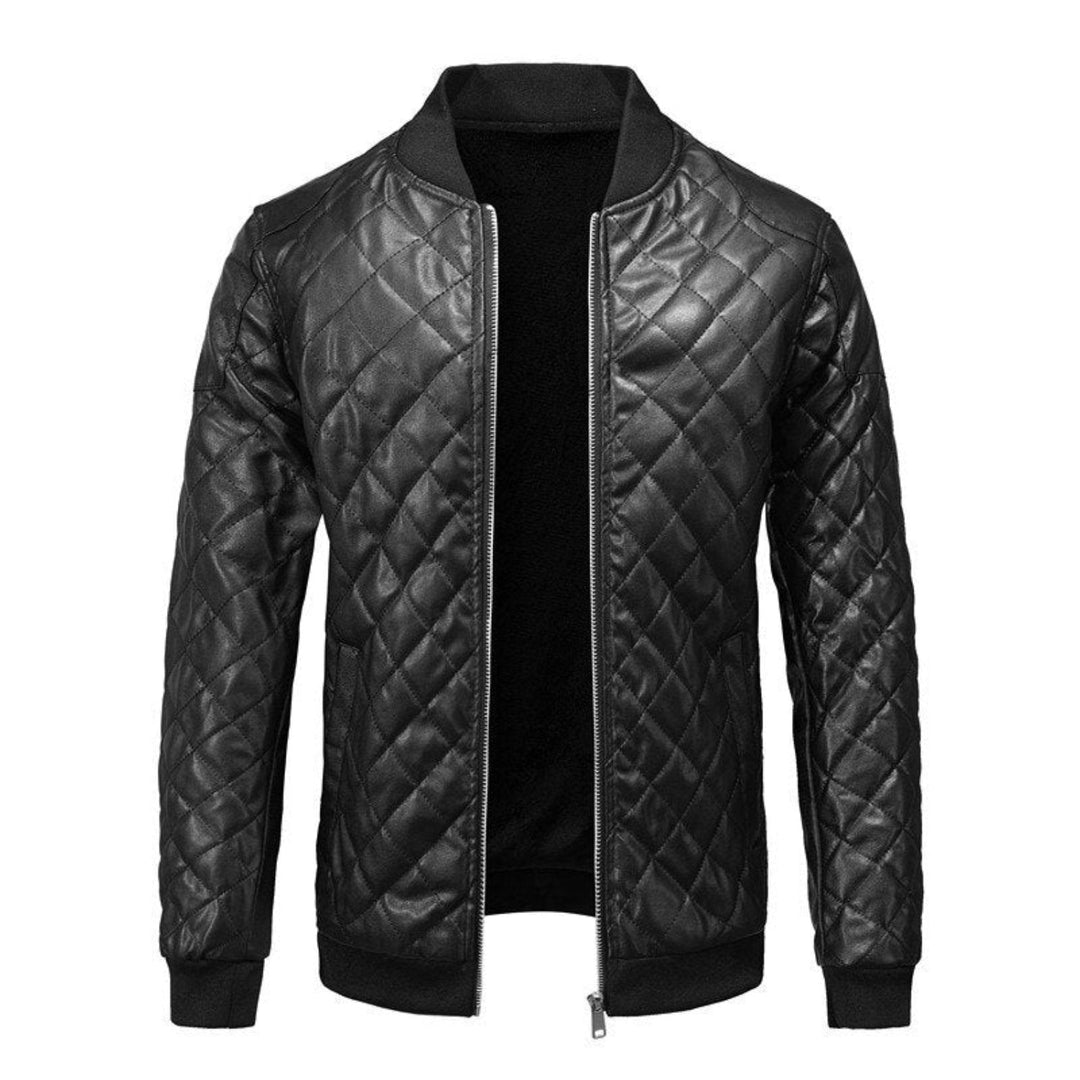Veste en cuir pour hommes - Justin