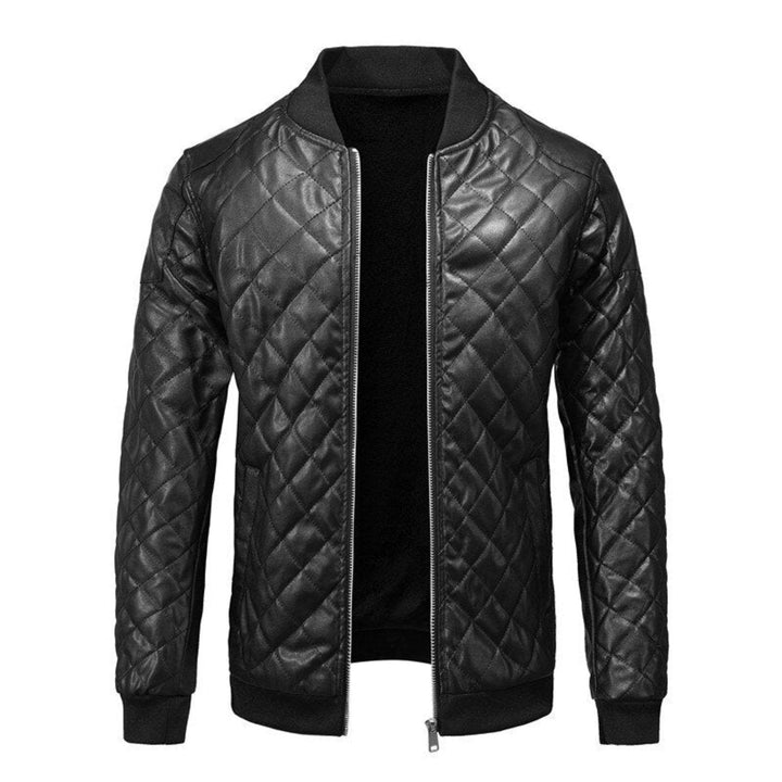 Veste en cuir pour hommes - Justin