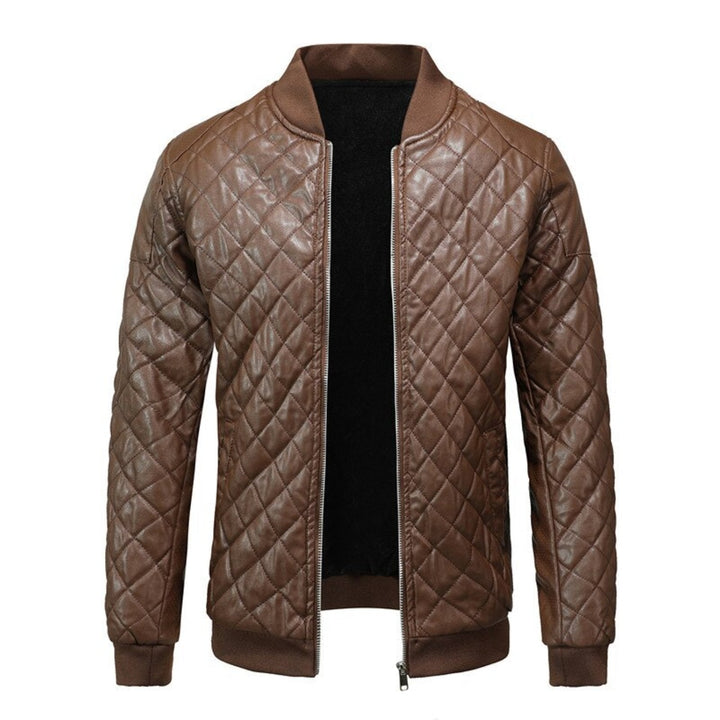 Veste en cuir pour hommes - Justin