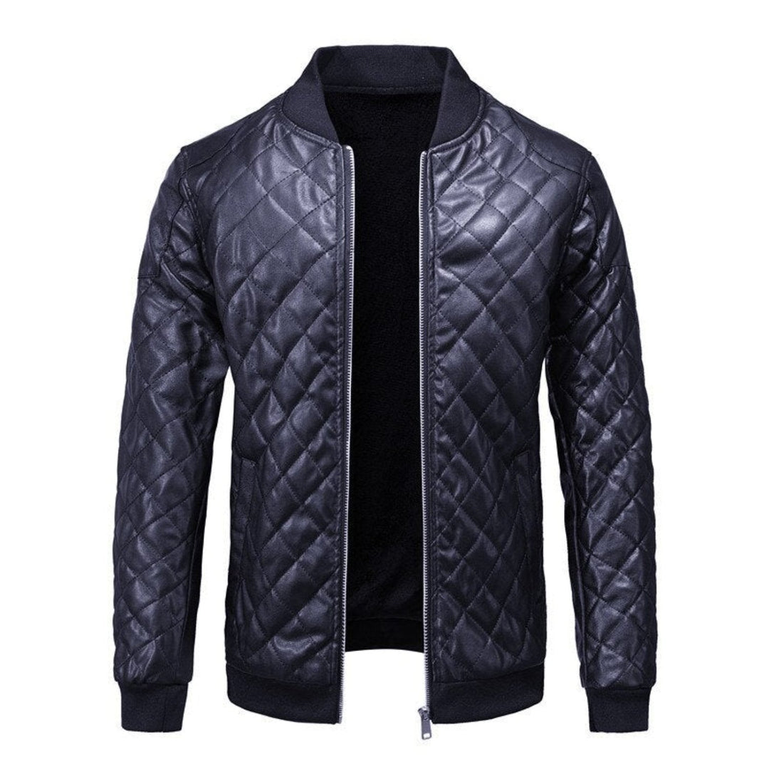 Veste en cuir pour hommes - Justin