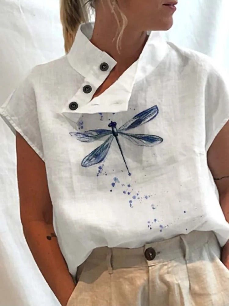 Top Anna mit freundlichem Aufdruck