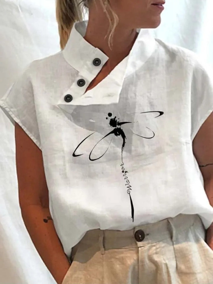 Top Anna mit freundlichem Aufdruck