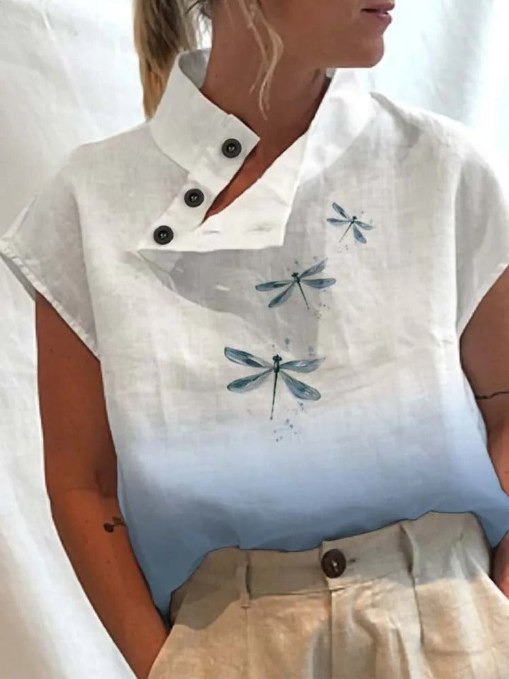 Top Anna mit freundlichem Aufdruck