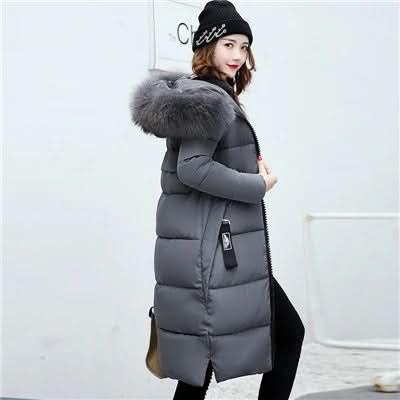 Parka longue pour femme