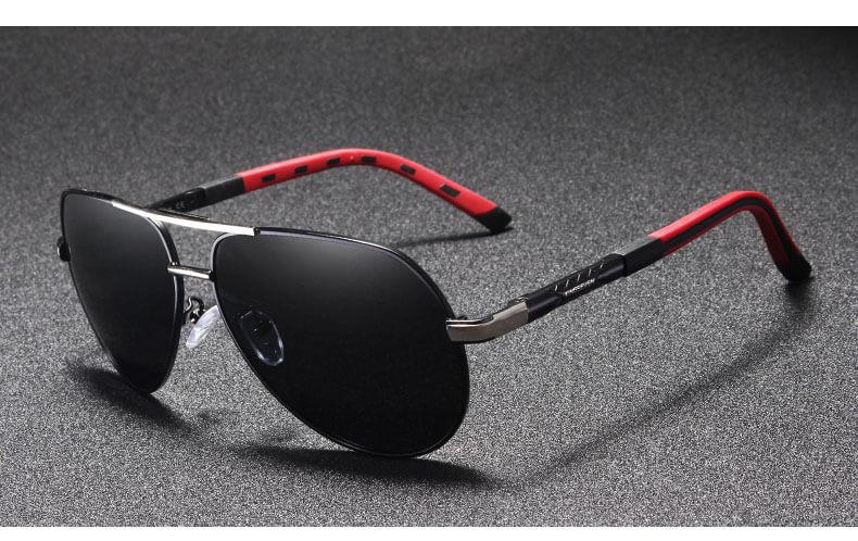 Lunettes de Soleil Homme Élégantes avec Protection UV400 – Modèle Lennart