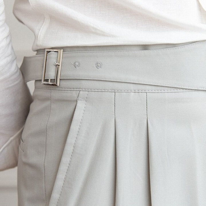 Epikouros | Pantaloni alla moda con fibbia per uomo