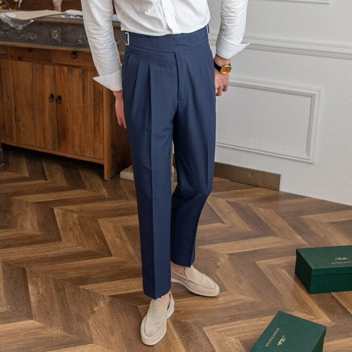 Epikouros | Pantaloni alla moda con fibbia per uomo