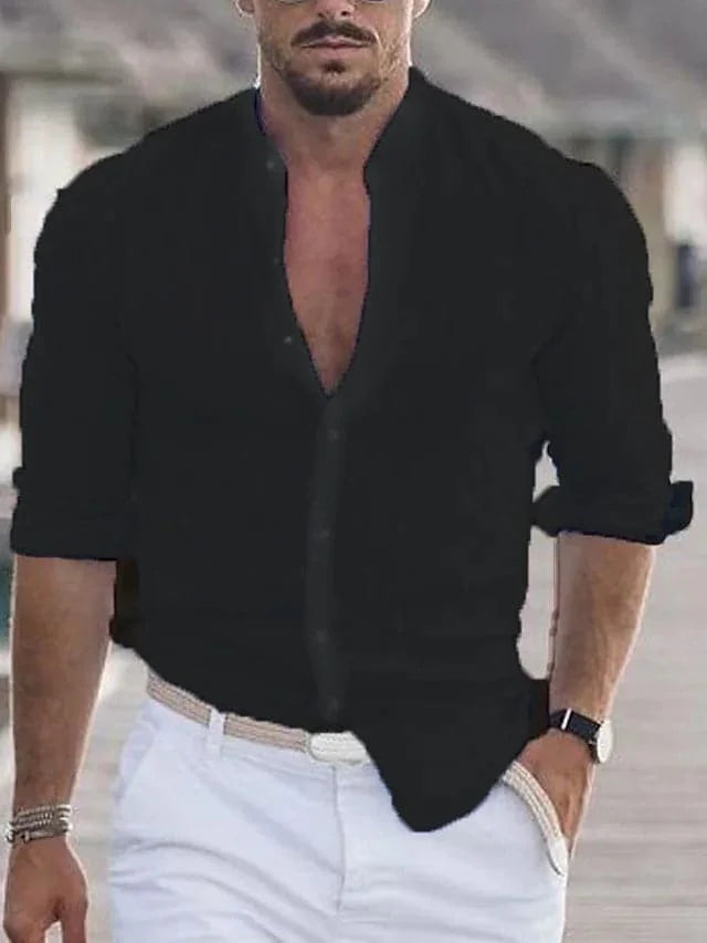 Jamie - Das stylische Leinenhemd