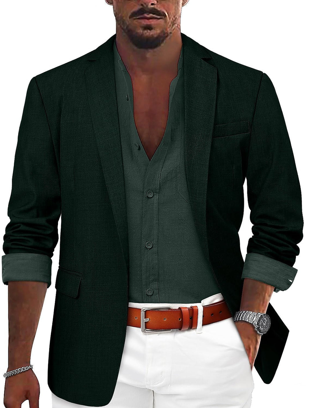 Zacharie - Blazer décontracté à la mode pour hommes